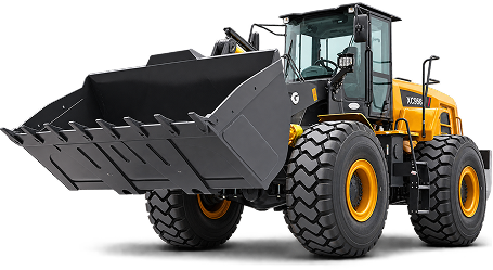 Yellow XCMG wheel loader